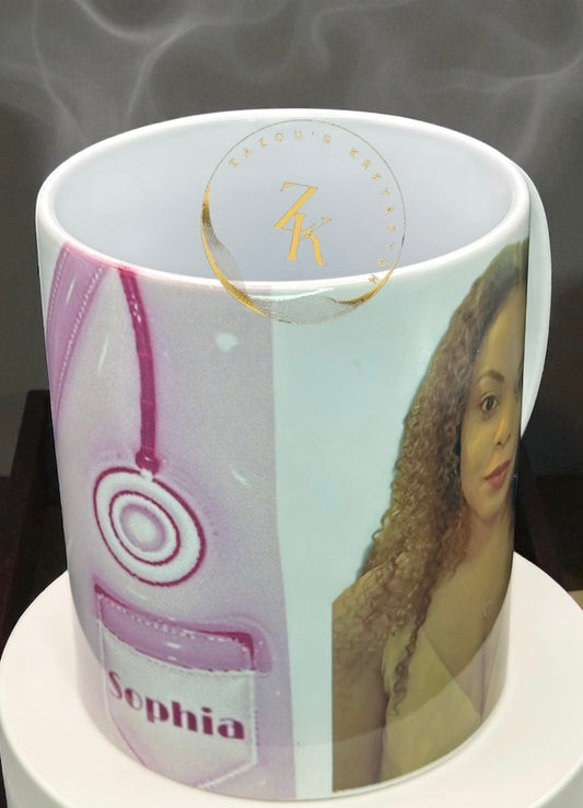 Zk nurse coffee mug with pic